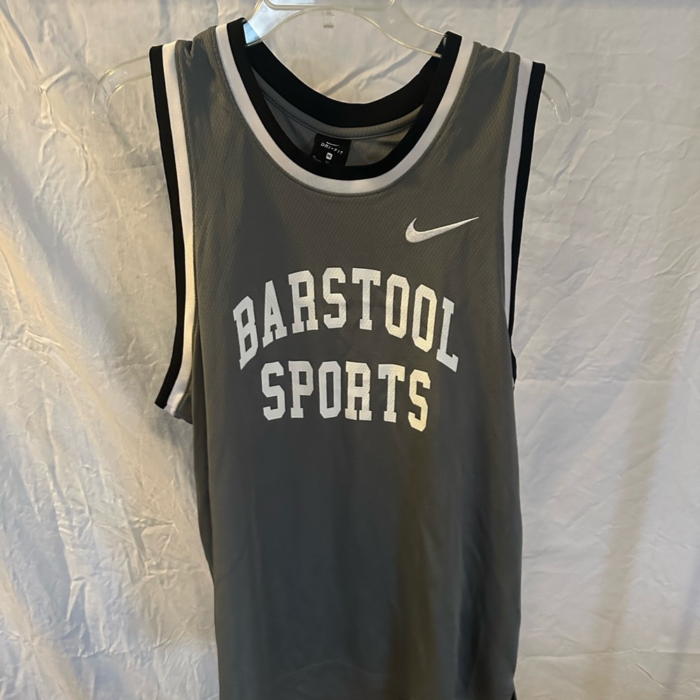 Nike Barstool Sports Gray Tank Top